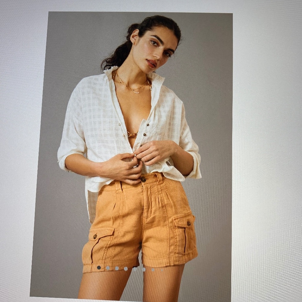 Pilcro Gauze Button Down M